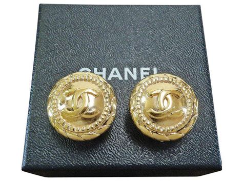 chanel gioielli 1.5 orecchini|Orecchini Chanel in Placcato oro Dorato .